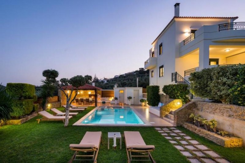 Afrata Kreta, Afrata: Premium-Villa mit Meerblick zu verkaufen Haus kaufen